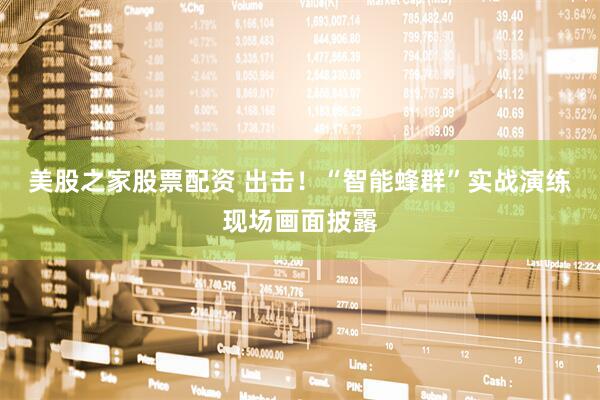 美股之家股票配资 出击！“智能蜂群”实战演练现场画面披露